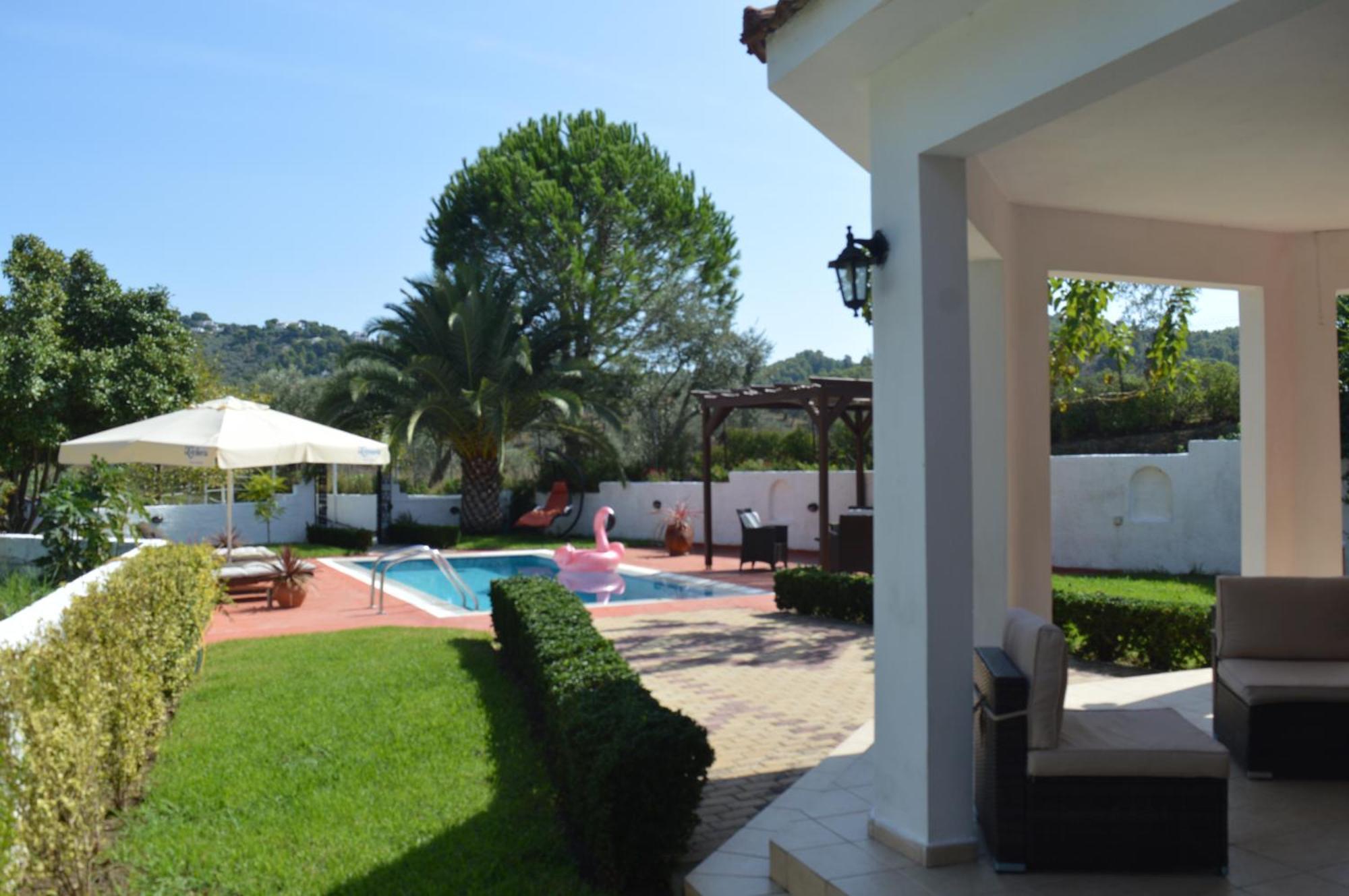 Villa Platanias Agia Paraskevi  Exteriér fotografie